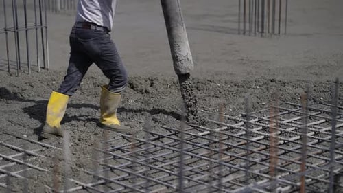 Labor Day Betongießen