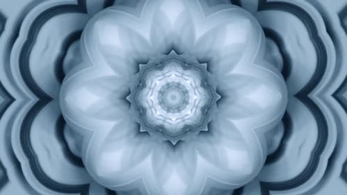 Abstract Fluid Kaleidoscope Loop Background