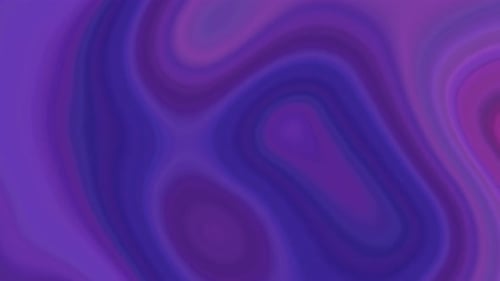 Abstract Liquid Flow Seamless Purple Background Loop