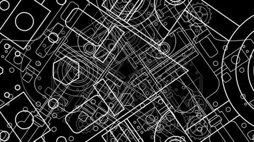Projeto abstrato Alpha 4K