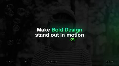Text Presets | After Effects