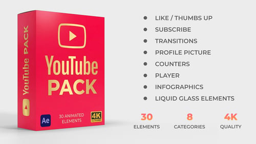 YouTube Channel Graphics Pack