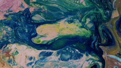 Psychedelic Colour Spreading Swirling 73