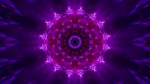 Psychedelic Plasma Tunnel Loop 4K 02