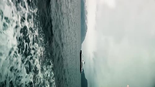 A Ferry Trip Between Vestnes and Molde