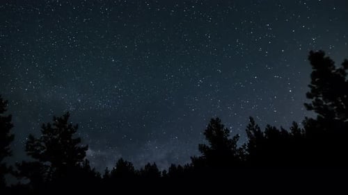 Universe Galaxy Milky Way in Starry Sky