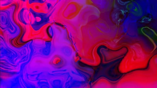Abstract colorful trendy liquid wave marble background