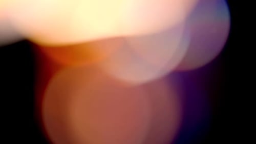 Light Leaks Blurred Footage Moving Blinking Circle Lens Glow Flare Bokeh Overlays Transitions