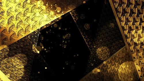 Padrão em movimento para decoração Estilo Gatsby Art Deco 05 4K