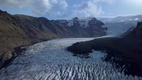 Svnafellsjkull Glacier in Iceland