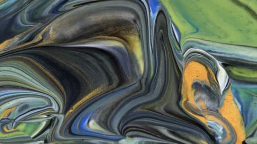 Liquid Dark Abstractions