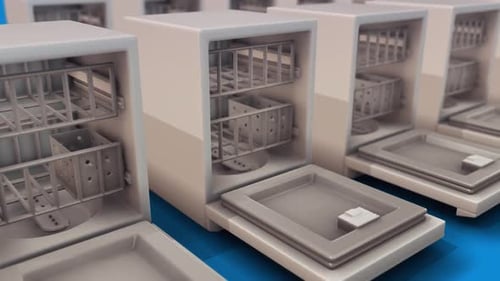 Multiple Dishwasher Machines In A Row Hd