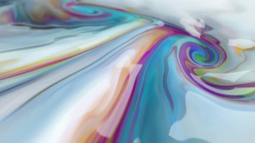 Fond animé de couleur abstraite en gros plan
