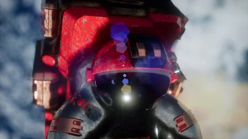 Astronaut In Outer Space