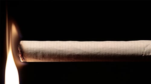 Burning Cigarette