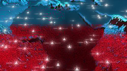 Mapa peligroso de África HUD UI