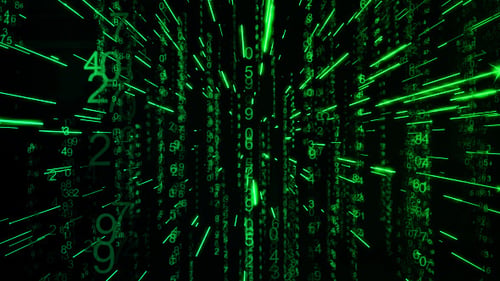 Matrix Hi-Tech-Hintergrund