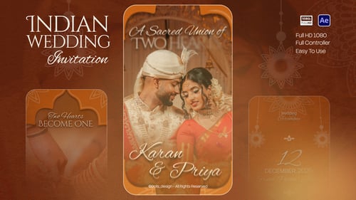Indian Wedding Invitation