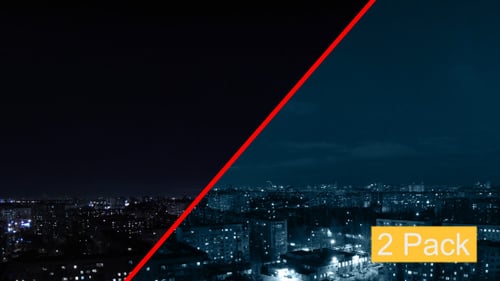 City Evening Timelapse (2-Pack)