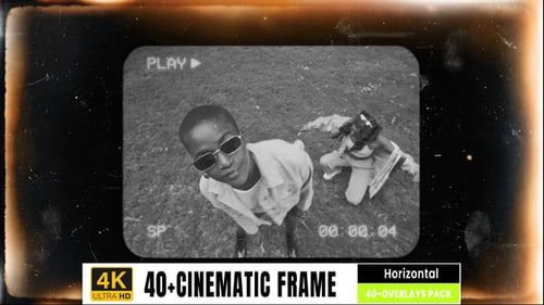 Cinematic Retro Vintage Film Frames For DR
