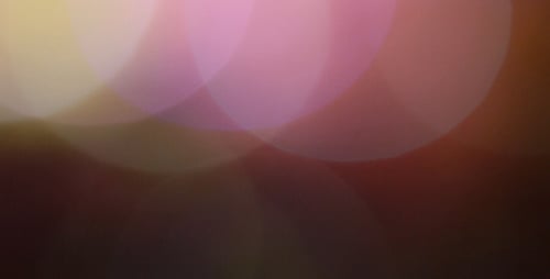 Soft Pastel Bokeh Lights Abstract Background Loop