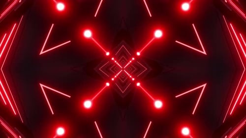 4k Red Abstract Vj Loop Pack