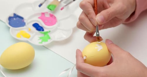 Decorates Easter egg