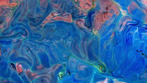 Arte abstracto de difusión de tinta colorida 256