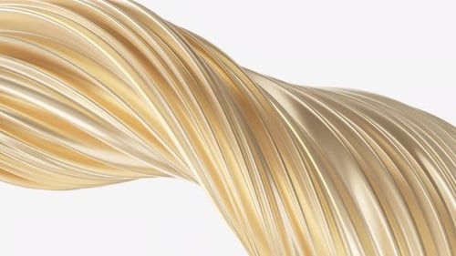 Lignes courbes fluides abstraites