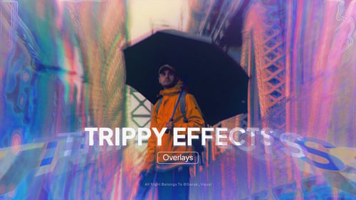 Psychedelic Neon Distortion Effects Pack