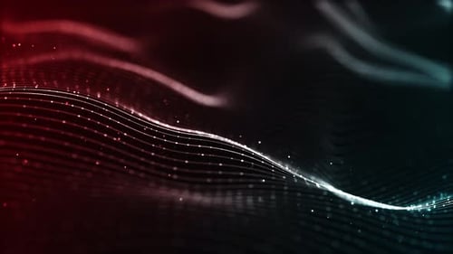 4k Beautiful Waving Lines Background (loopable)