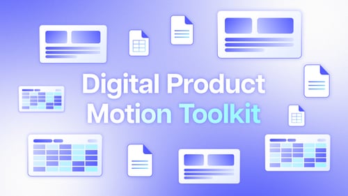 Digital Product Motion Toolkit
