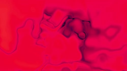 Dynamic Abstract Red Fluid Motion Background Animation