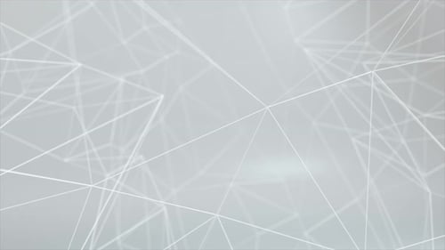 Abstract Digital Plexus Network Loop Background