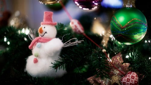 Christmas Toys on the Tree
