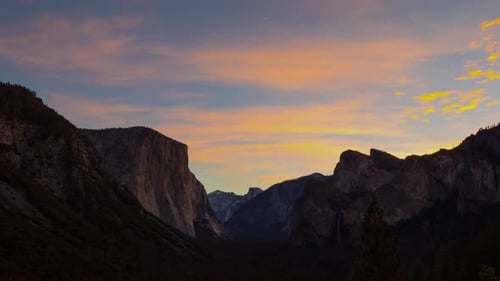 Time Lapse del valle de Yosemite