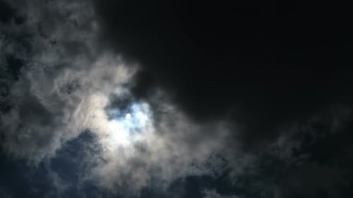 Blacl Clouds a Stormy Day
