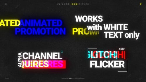 Flicker RGB Titles