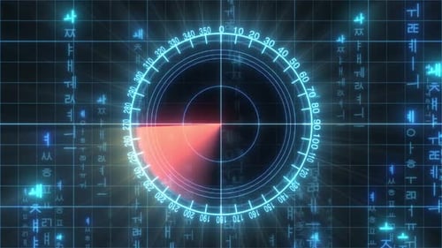 Digital glowing radar