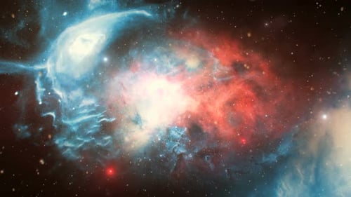 Raumfahrt durch Nebula