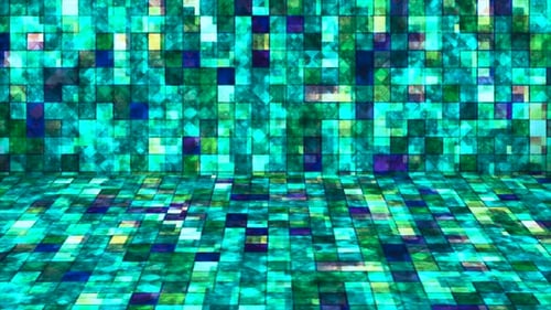 Broadcast Hi-Tech Wandbühne mit glitzernden abstrakten Mustern 114