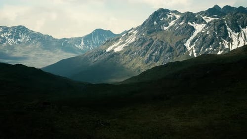 Beautiful Panoramic View of the Mountains