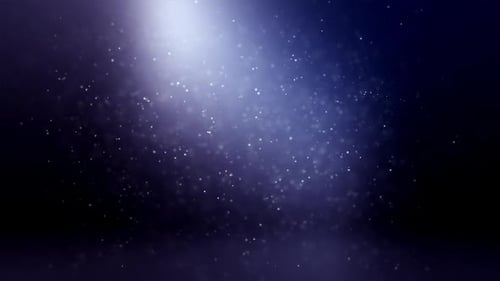 Abstract Shimmering Light Dust Particles Background