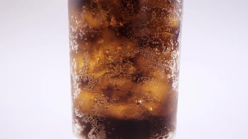 Cola On White Background