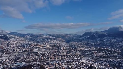 Aerial View Of Sarajevo City - 2 Pack