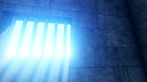 Bright Blue Rays Light From The Window 8