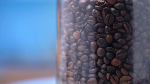 Viele Kaffeebohnen