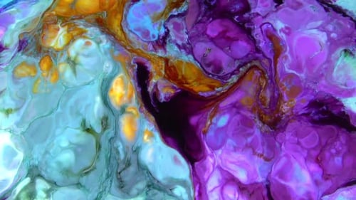 Abstract Organic Colorful Texture