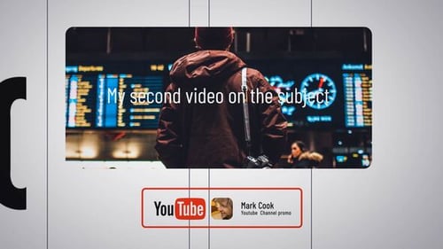 Promoción del canal de Youtube