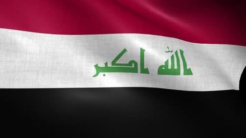 Flagge Iraks